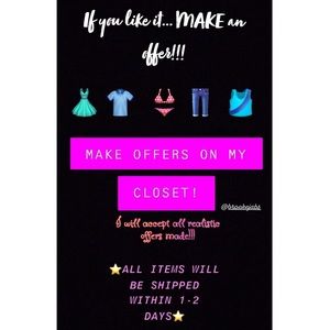 MAKE AN OFFER⭐️⭐️⭐️⭐️⭐️